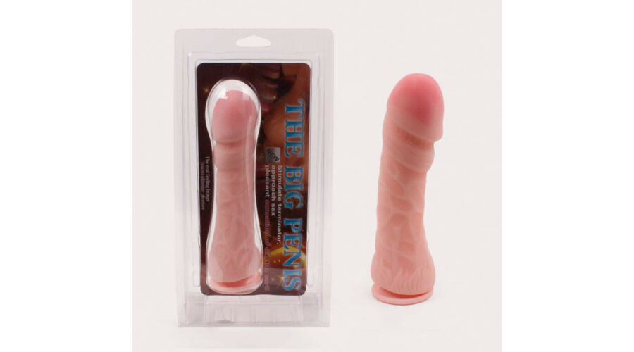 The Big Penis Flesh - Nagy durranás - Élethű dildó, letapasztható dildó 24 cm - ÓRIÁS DILDÓK