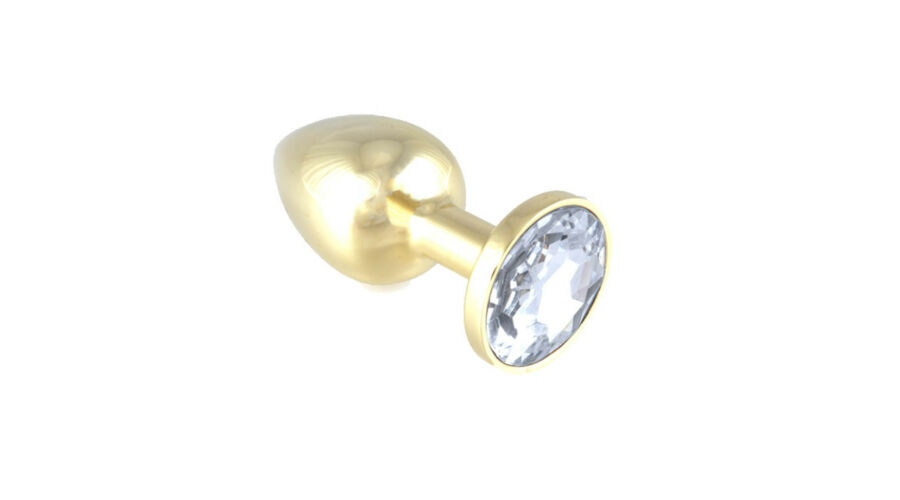 Arany péniszgyűrű, Exkluzív csiklóizgató vibrátor - arany színű